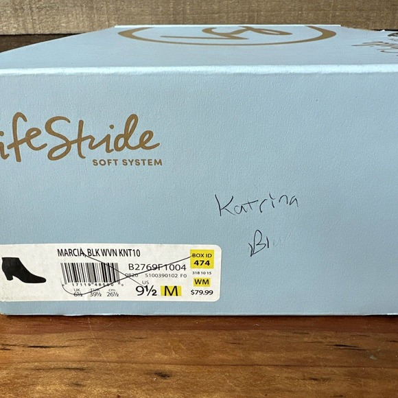 Life Stride Velocity 2.0 Katrina Espadrille Wedge Sandals Women’s US 9.5M Blue - Picture 7 of 7